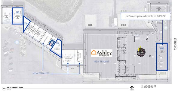 Parkway Plaza: 200-260 S. Woodruff Avenue, Idaho Falls, ID 83401
